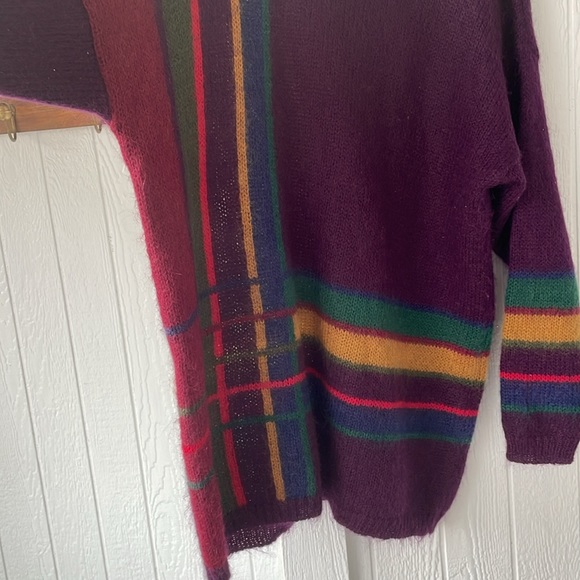 Vintage 1990s Boundary Waters long mohair sweater extra large - Picture 2 of 6